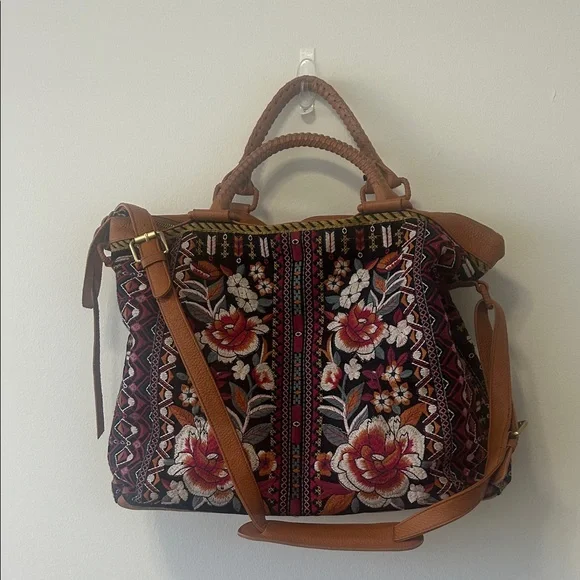 Embroidered Johnny Was Overnight Bag Johnny Was Bags Johnny Was